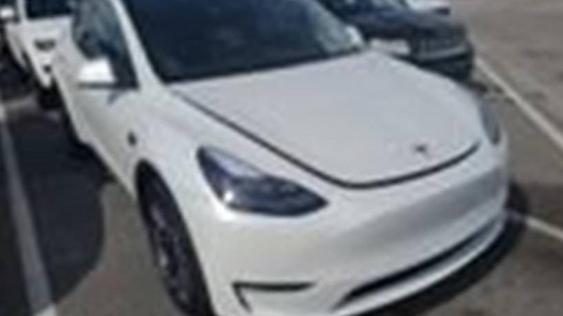 TESLA MODEL Y 2021 5YJYGDEE0MF065528 image